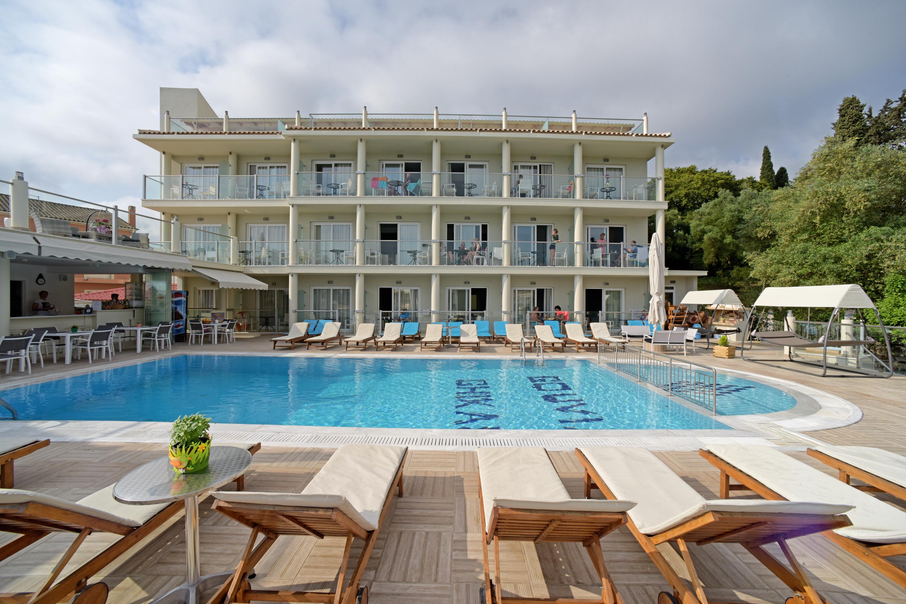 Palapart Gikas Suites And Studios Gouvia Buitenkant foto