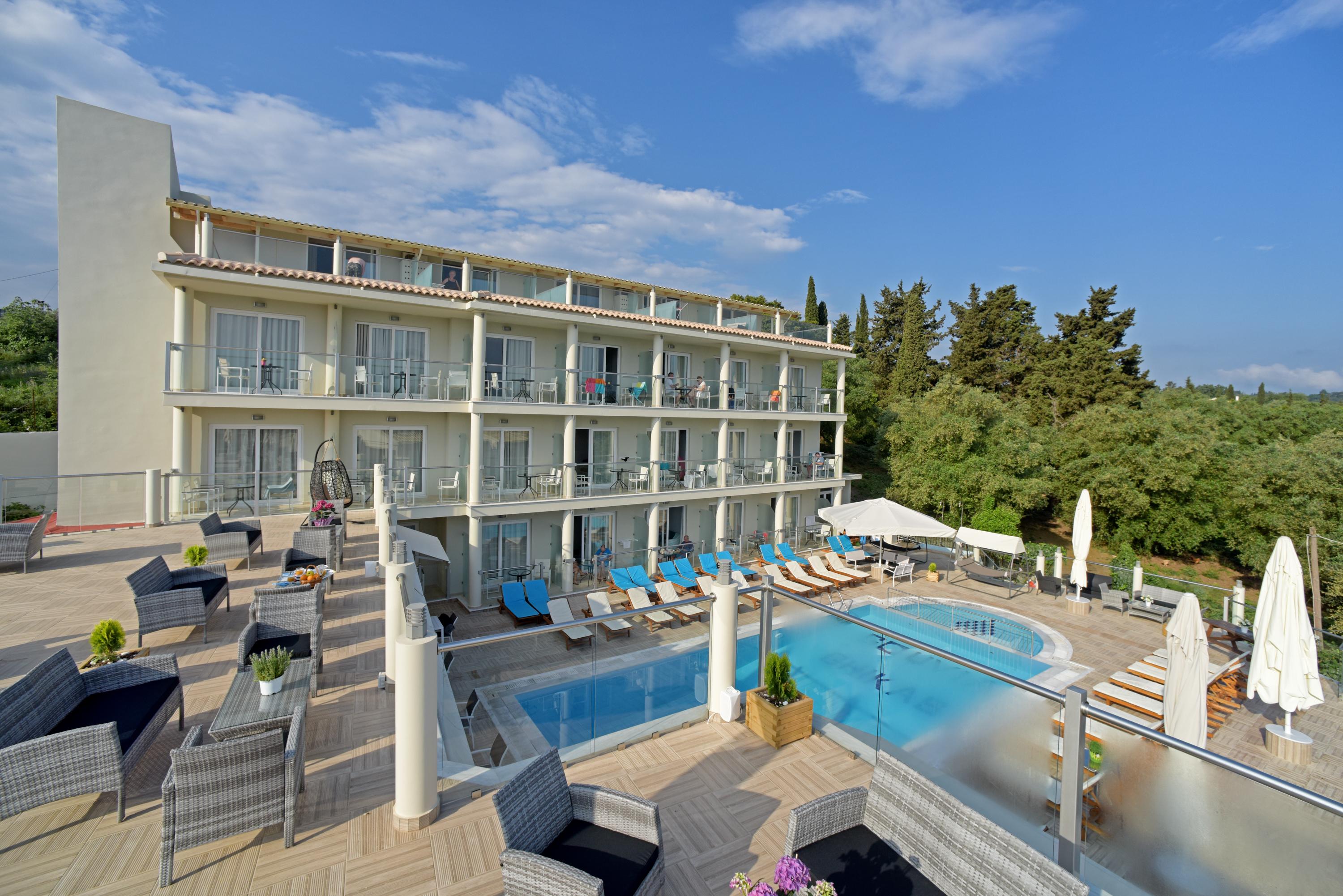 Palapart Gikas Suites And Studios Gouvia Buitenkant foto
